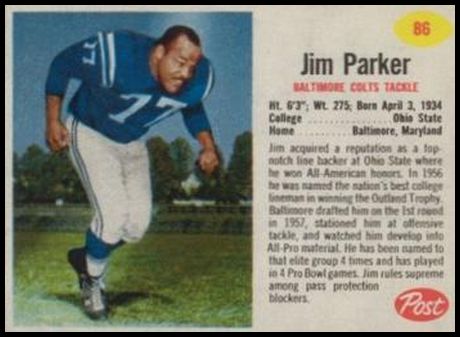 86 Jim Parker